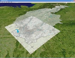 Screenshot shows maps created by mazop