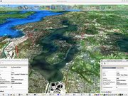 Seattle area multi-layer transparency - closer view