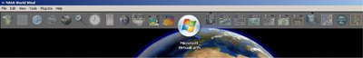 figure 3 - Virtual Earth toolbar icon