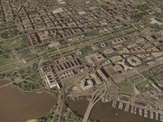 Une vue de Washington, D.C., en USGS Urban Area Ortho