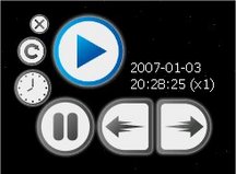figure 17 - Time Controller widget