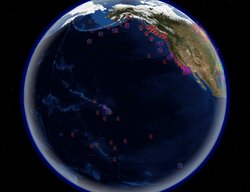 NOAA Data Buoys in the Pacific